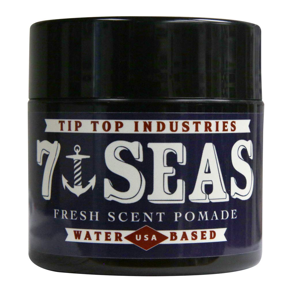 Tip Top 7Seas Strong Hold Water Based Pomade 4.25oz