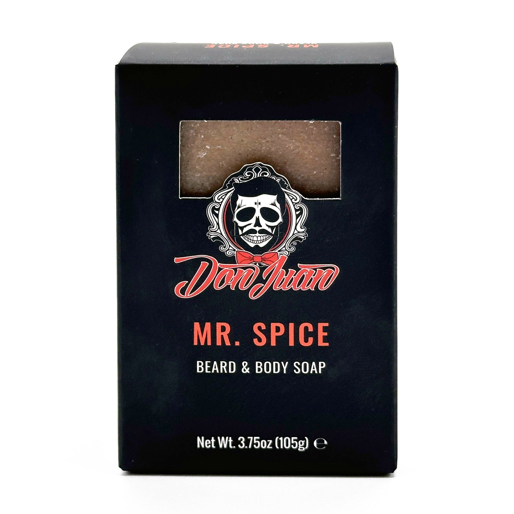 Don Juan Mr. Spice Organic Beard Face Soap Bar 3.75 Oz.